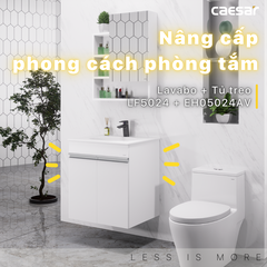 Bộ Lavabo tủ Caesar LF5024 + EH05024AV