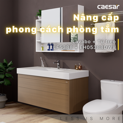Bộ Lavabo tủ Caesar LF5388 + EH05388DWV