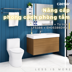 Bộ Lavabo tủ Caesar LF5386 + EH05386DWV