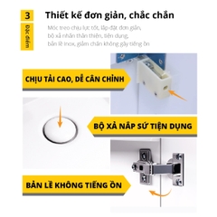 Bộ Lavabo tủ Caesar LF5253 + EH05253AV