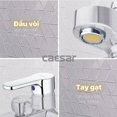 Vòi sen tắm nóng lạnh Caesar S573C