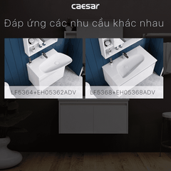 Bộ Lavabo tủ Caesar LF5368 + EH05368AD