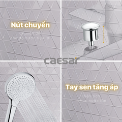 Vòi sen tắm nóng lạnh Caesar S393C