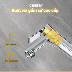 Vòi lavabo chậu rửa mặt Caesar B500CU nóng lạnh