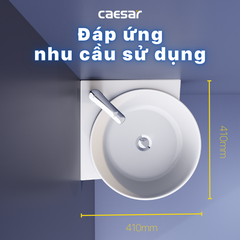 Lavabo chậu rửa mặt Caesar LF5238 treo góc