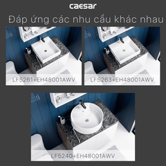 Bộ Lavabo tủ Caesar LF5261 + EH05261AWV