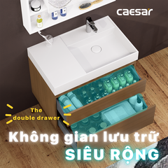 Bộ Lavabo tủ Caesar LF5384 + EH05384DWV