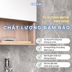 Tủ gương Caesar EM0145W