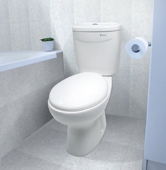 Bồn cầu 2 khối Thiên Thanh King nắp thường