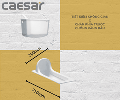 Bồn cầu xổm Caesar C1280