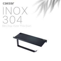 Hộp đựng giấy vệ sinh Caesar Q6334B màu đen