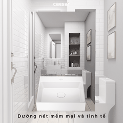 Lavabo chậu rửa mặt Caesar LF5253 đặt bàn