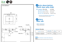 Lavabo rửa mặt TOTO LT4715MTG17#CMW đặt bàn [Cao cấp]