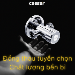 Van T Chia Nước Caesar BF428 (Ø21) Xi Mạ