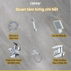 Vòi sen tắm nóng lạnh Caesar S403C