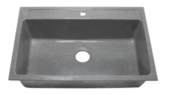 Chậu Rửa Chén Đá Honorcy 1 Hộc Lớn Xám Muối Tiêu 7750