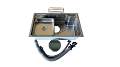 Chậu Rửa Chén 1 Hộc Honorcy Chống Trày C-98 INOX 304