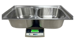 Chậu rửa đúc 2 Hộc Honorcy 7843 (304)