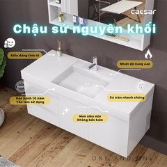 Bộ Lavabo tủ Caesar LF5388 + EH05388AV