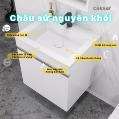Bộ Lavabo tủ Caesar LF5017 + EH05017AV