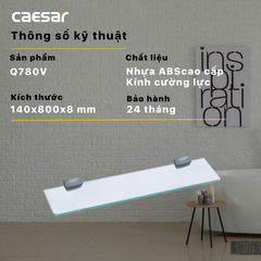 Kệ gương Caesar Q780V
