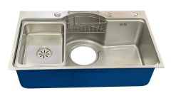 Chậu Rửa Chén 1 Hộc Honorcy Chống Trày Chậu Khuyết INOX 304