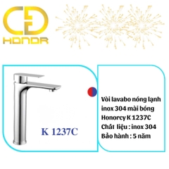 Vòi Lavabo Nóng Lạnh Honorcy K 1237C
