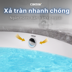 Lavabo chậu rửa mặt Caesar L5115 âm bàn