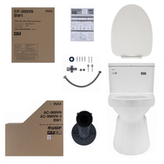 Bồn cầu 1 khối INAX AC-969VN-2 Aqua Ceramic nắp mỏng (AC969VN2)