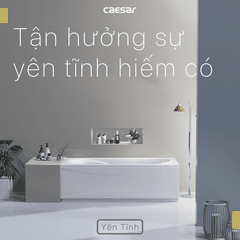 Bồn tắm dài Caesar AT0170L(R) dài 1m7 loại chân yếm