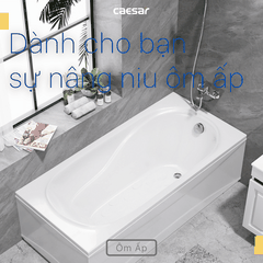 Bồn tắm dài Caesar AT0170L(R) dài 1m7 loại chân yếm