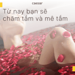 Bồn tắm dài Caesar AT0170L(R) dài 1m7 loại chân yếm