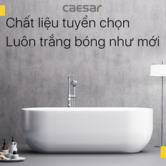 Bồn tắm dài Caesar MT212 massage (loại xây) dài 2m