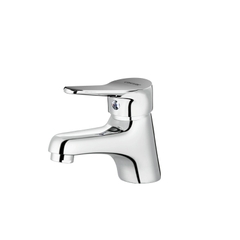 Vòi lavabo chậu rửa mặt Caesar B330CU nóng lạnh kèm nút xả nhấn