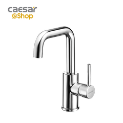 Vòi lavabo chậu rửa mặt Caesar B520CU nóng lạnh kèm nút xả nhấn