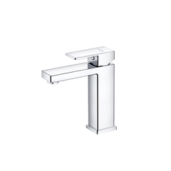 Vòi lavabo chậu rửa mặt Caesar B840CU nóng lạnh kèm nút xả nhấn