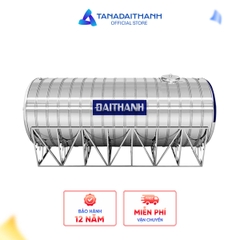 Bồn nước inox Đại Thành 7000 lít ngang I304 (nằm)