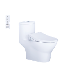 Bồn cầu 1 khối C1375F nắp rửa điện tử TAF512H