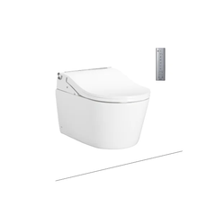 Bồn cầu treo tường TOTO CW542HME5UNW1 nắp rửa điện tử TCF801CZ#NW1 WH172AT