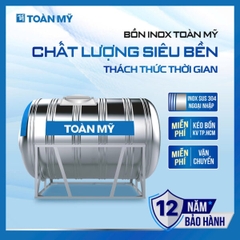 Bồn nước inox Toàn Mỹ ngang 700L