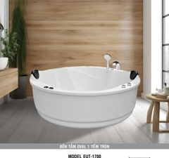 Bồn tắm Oval Euroca EUT-1700 dài 1m7 chân đế đặt sàn