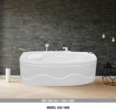 Bồn tắm dài 1 yếm Euroca EU2-1680 dài 1m6