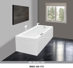 Bồn tắm dài Euroca EU5-1775 dài 1m7 chân yếm đặt sàn