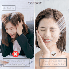 Sen tắm đứng âm tường Caesar BS644 nóng lạnh