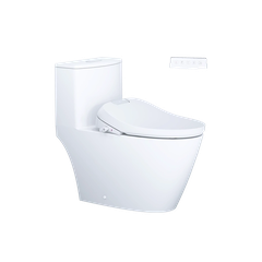 Bồn Cầu 1 khối CAESAR C1363F Nắp Rửa Điện Tử TAF610H