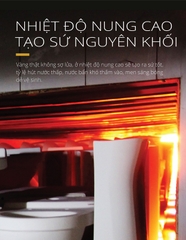 Bồn cầu 1 khối Caesar C1375 nắp êm