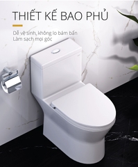 Bồn cầu 1 khối Caesar C1374