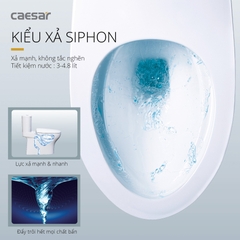 Bồn cầu 1 khối Caesar C1394
