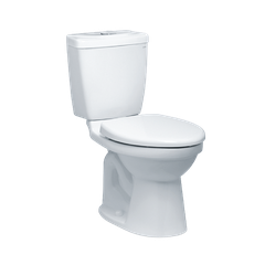 Bồn cầu 2 khối Caesar CT1325 xả 1 nhấn nắp thường