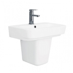 Lavabo chậu rửa mặt Viglacera CD50 (V50) treo tường + chân